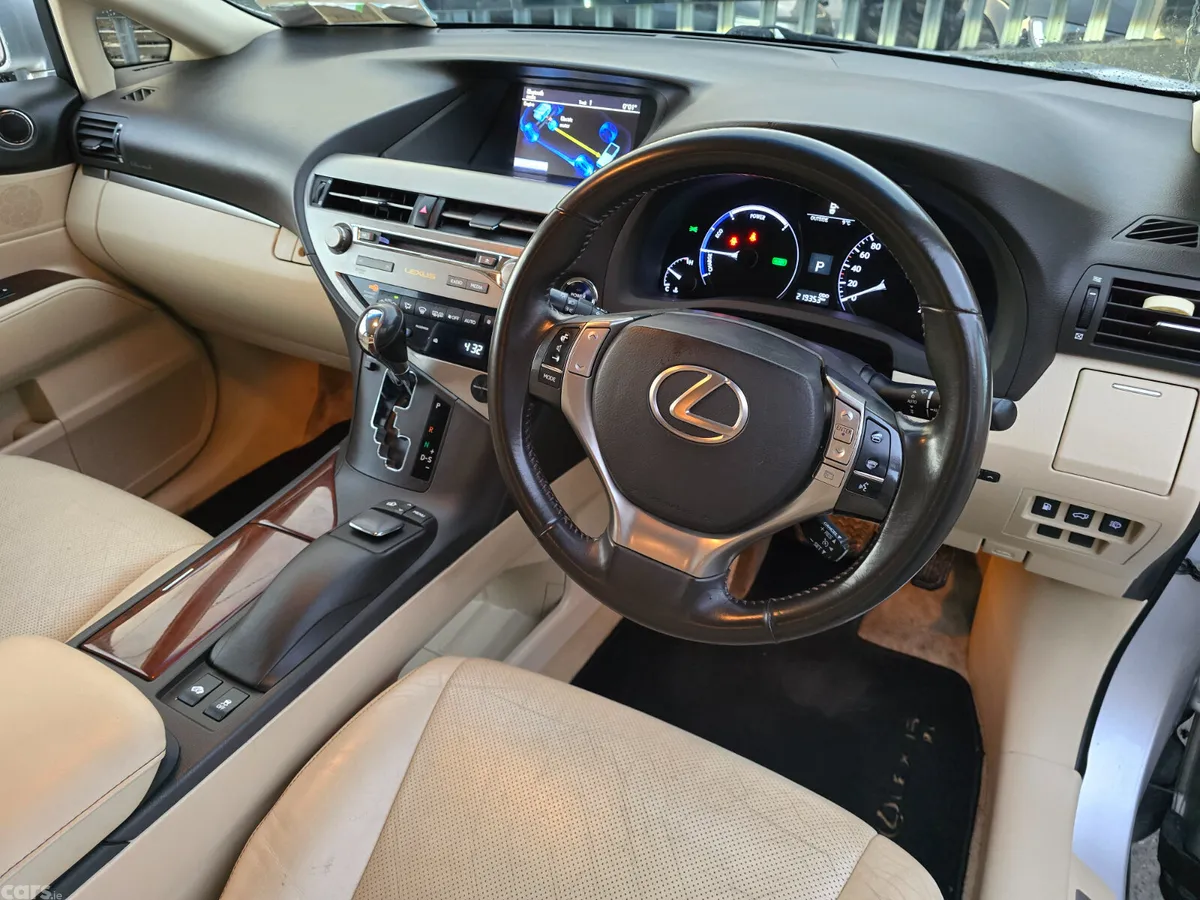 Lexus RX SUV, Petrol Hybrid, 2013, Silver