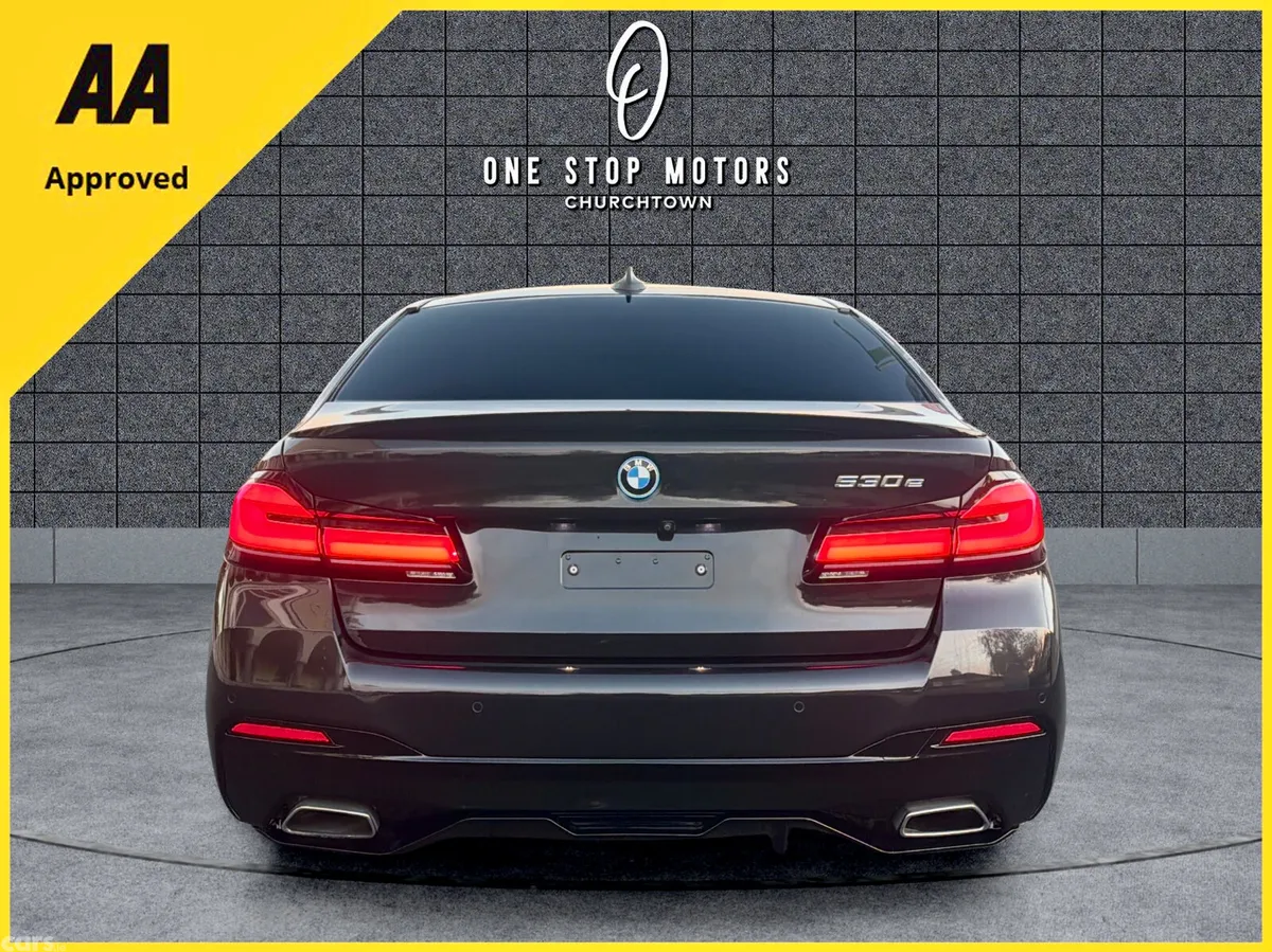 BMW 5-Series Saloon, Petrol Plug-in Hybrid, 2022, Black