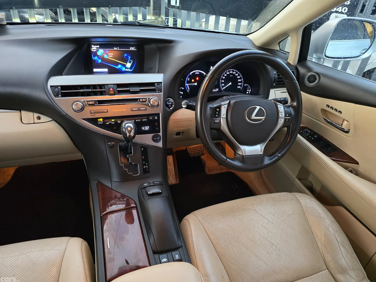 Lexus RX SUV, Petrol Hybrid, 2013, Silver