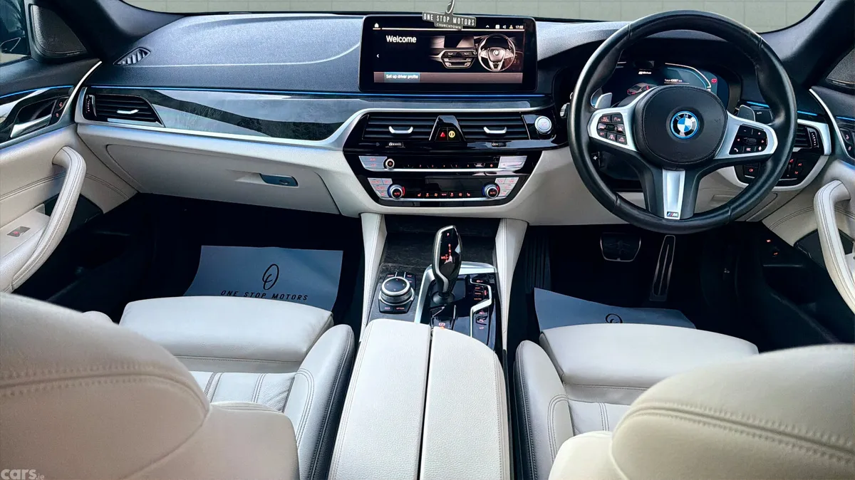 BMW 5-Series Saloon, Petrol Plug-in Hybrid, 2022, Black