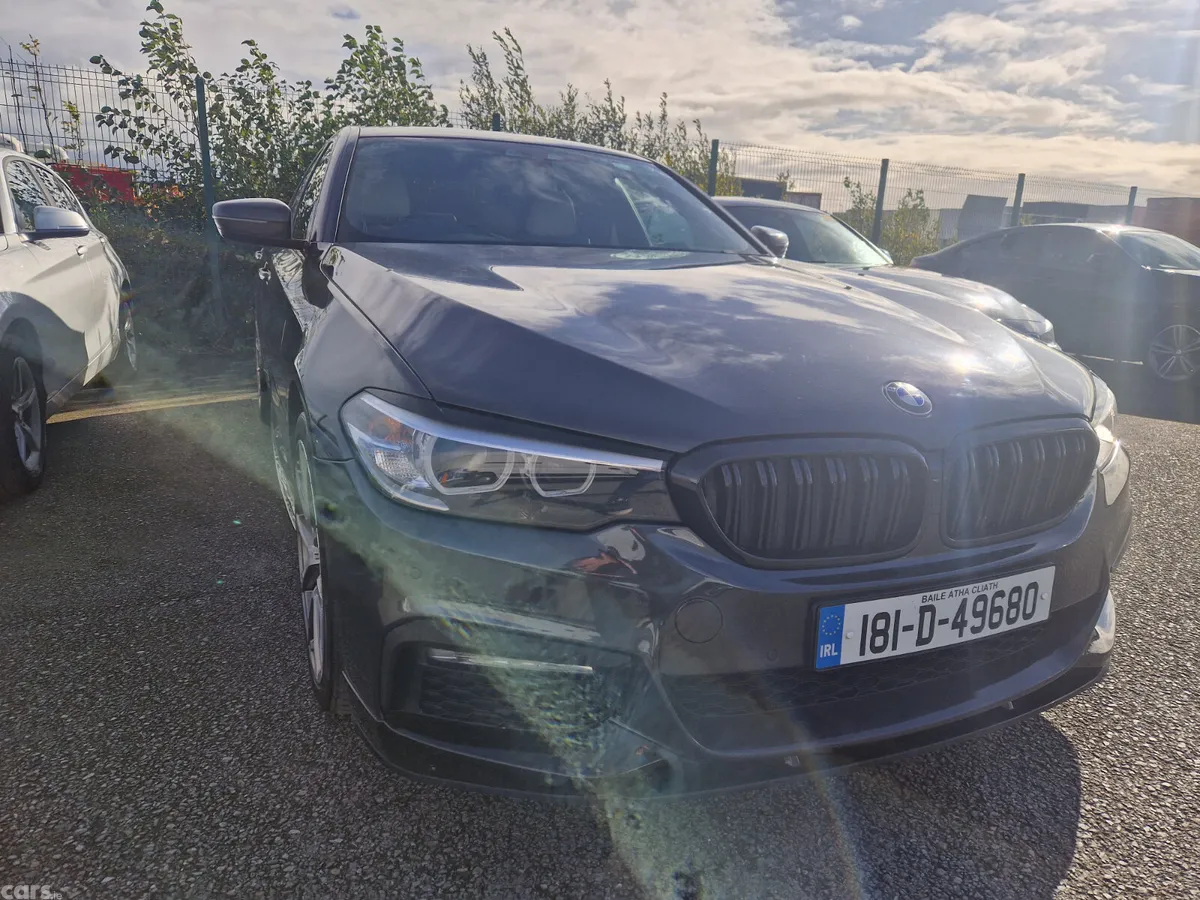 BMW 5-Series Saloon, Petrol Plug-in Hybrid, 2018, Grey