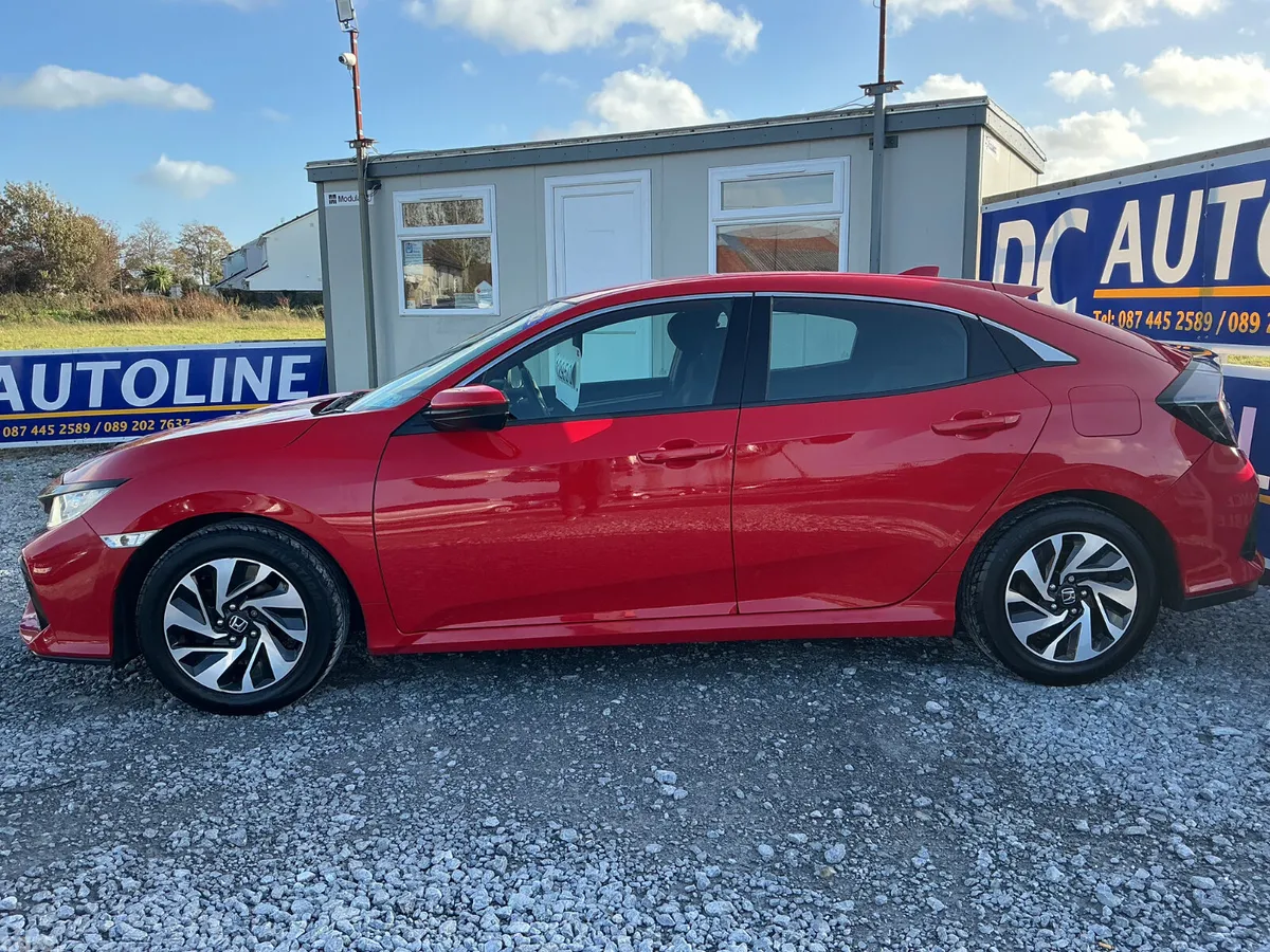 Honda Civic Hatchback, Petrol, 2018, Red