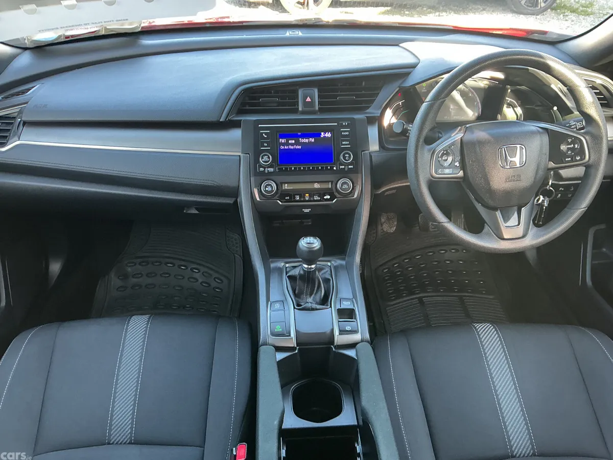 Honda Civic Hatchback, Petrol, 2018, Red