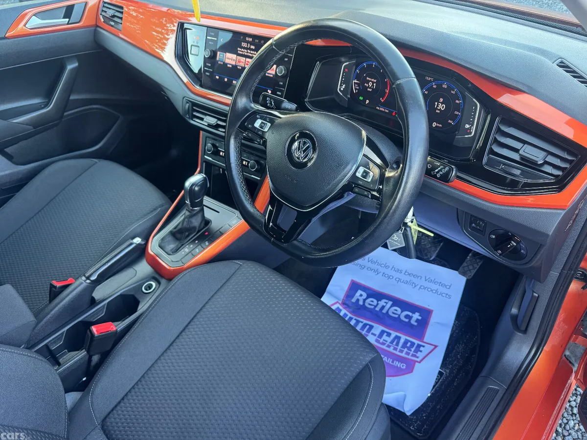 Volkswagen Polo Hatchback, Petrol, 2019, Orange