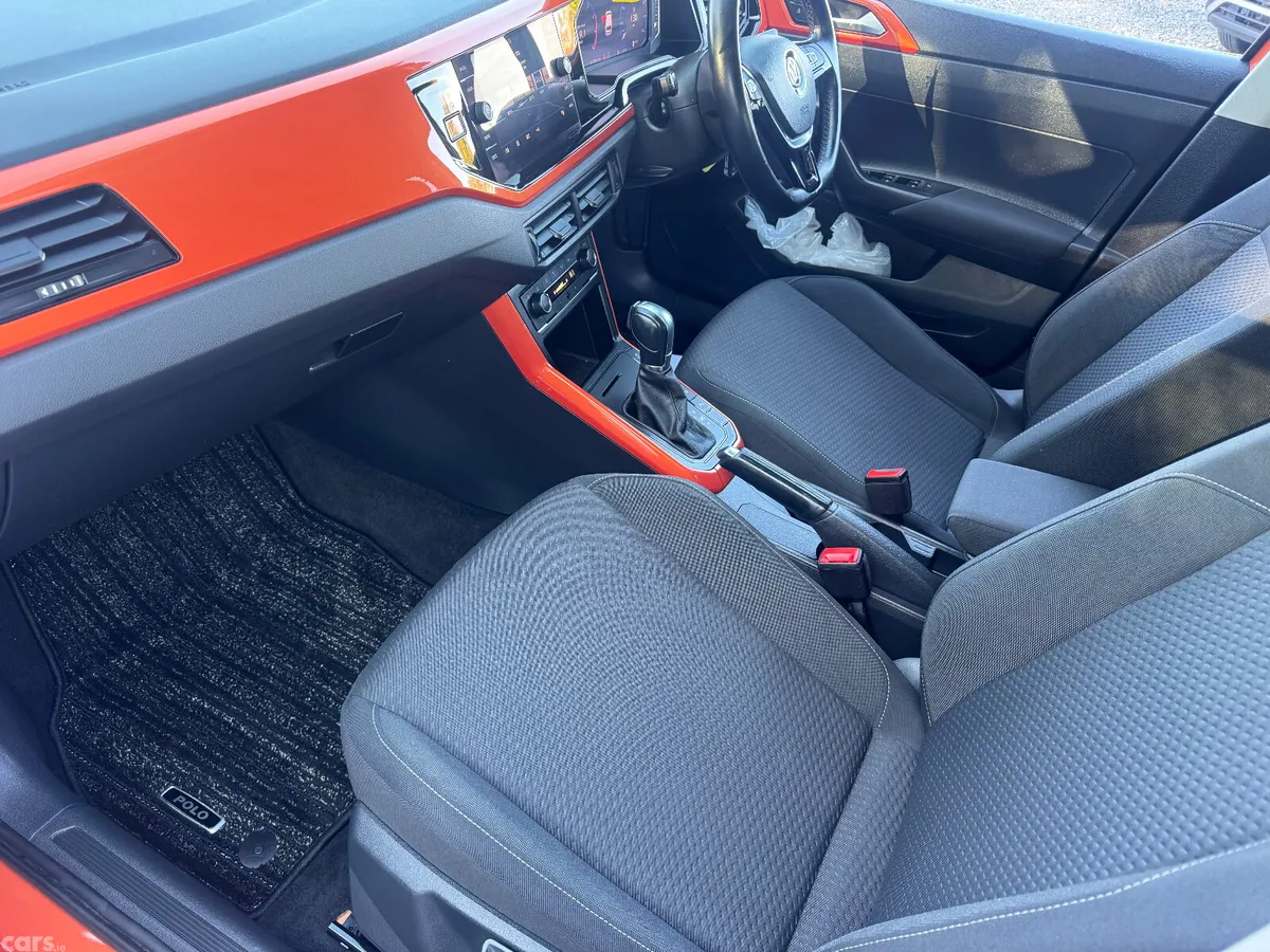 Volkswagen Polo Hatchback, Petrol, 2019, Orange