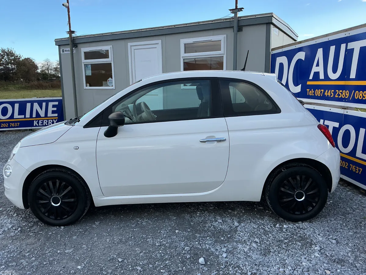 Fiat 500 Hatchback, Petrol, 2018, White