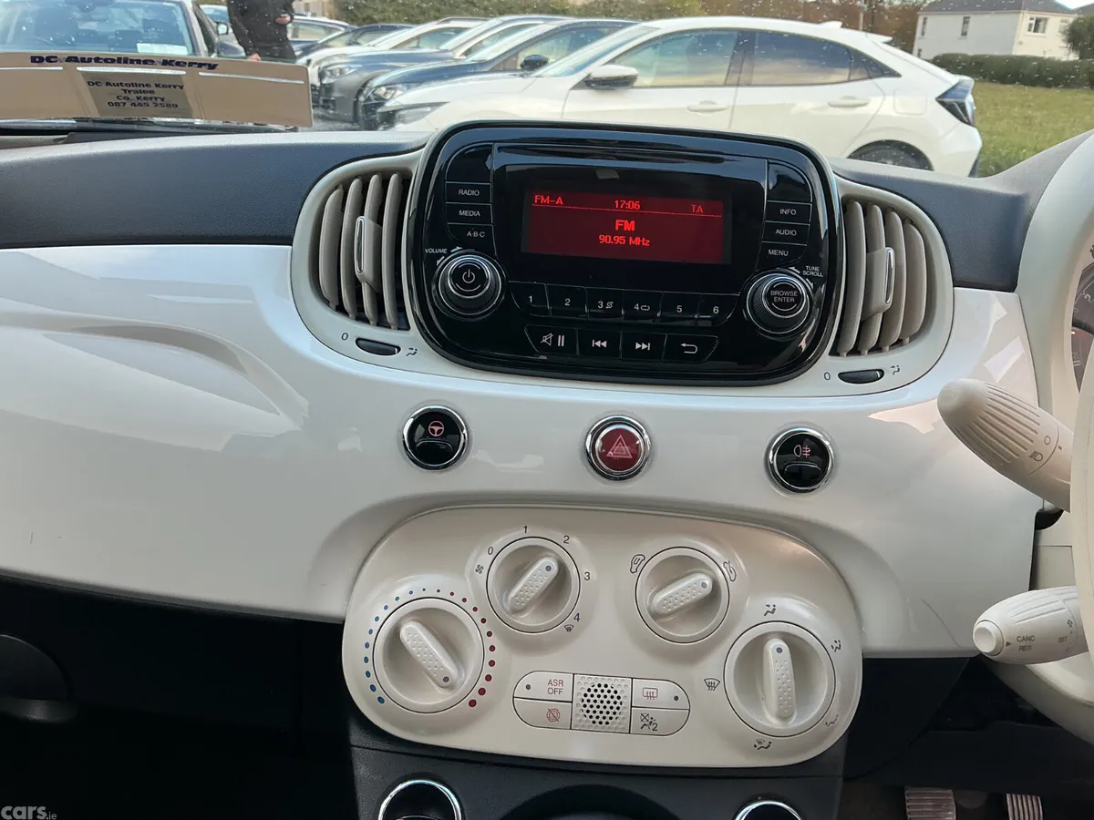 Fiat 500 Hatchback, Petrol, 2018, White