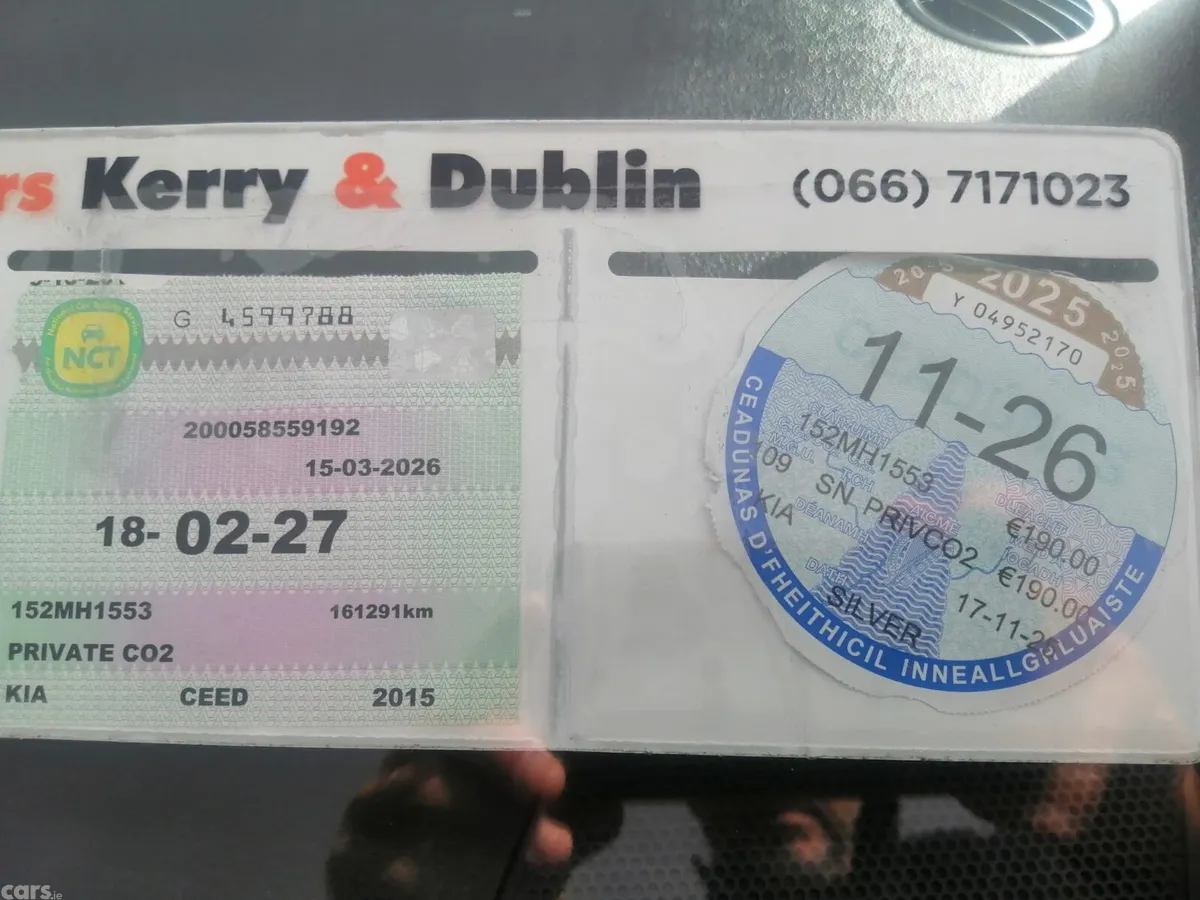 Kia Ceed Hatchback, Diesel, 2015, Silver