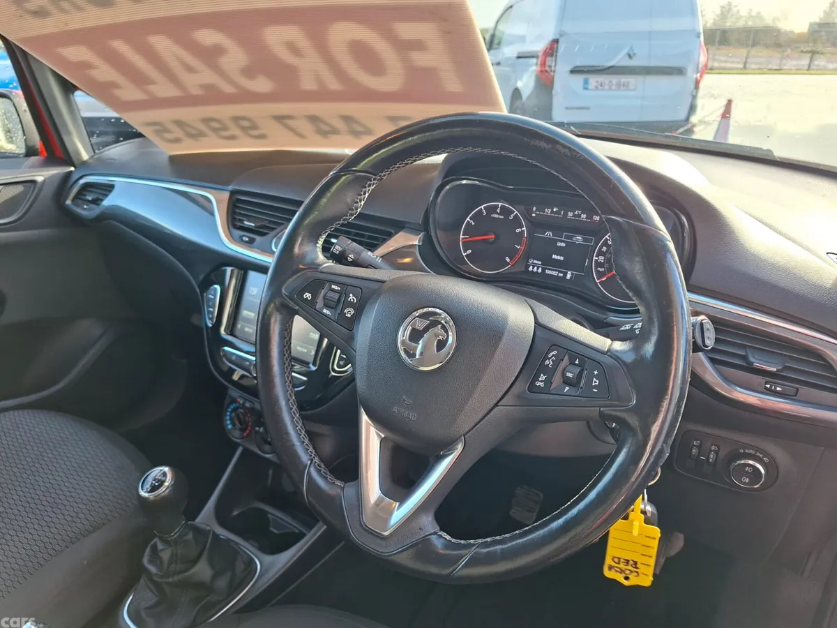 Vauxhall Corsa Hatchback, Petrol, 2017, Red