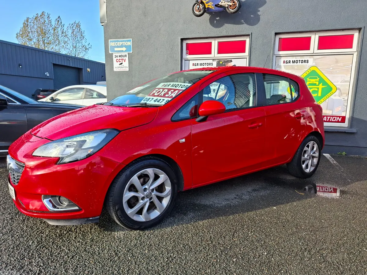 Vauxhall Corsa Hatchback, Petrol, 2017, Red