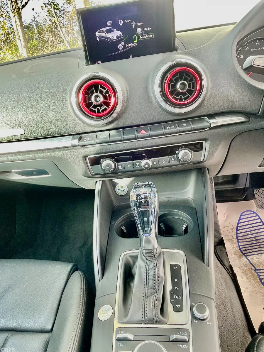 Audi A3 Saloon, Petrol, 2018, Black