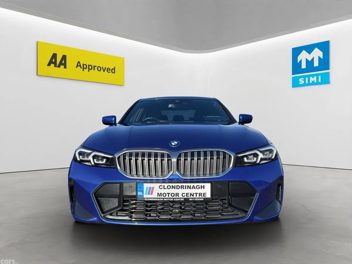 BMW 3-Series Saloon, Petrol Hybrid, 2023, Blue