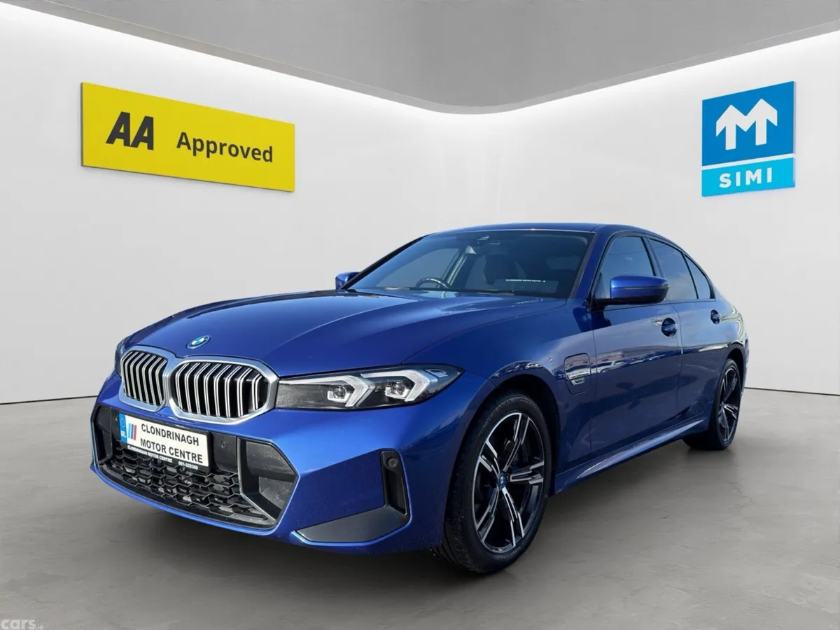 BMW 3-Series Saloon, Petrol Hybrid, 2023, Blue