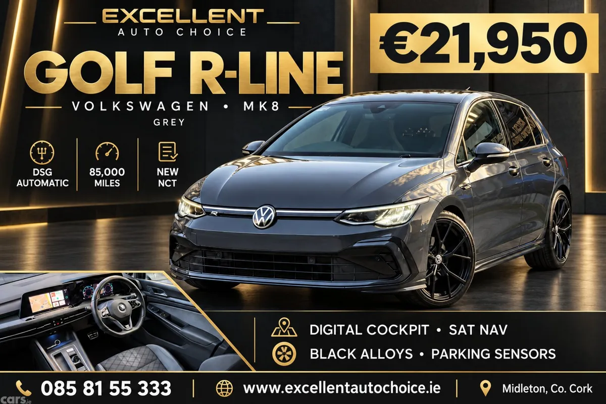 Volkswagen Golf Hatchback, Diesel, 2020, Grey