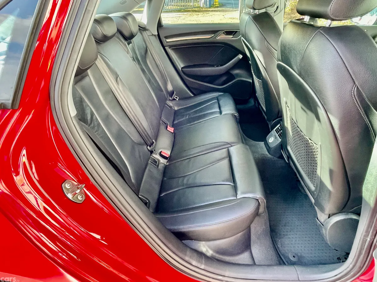 Audi A3 Saloon, Petrol, 2017, Red