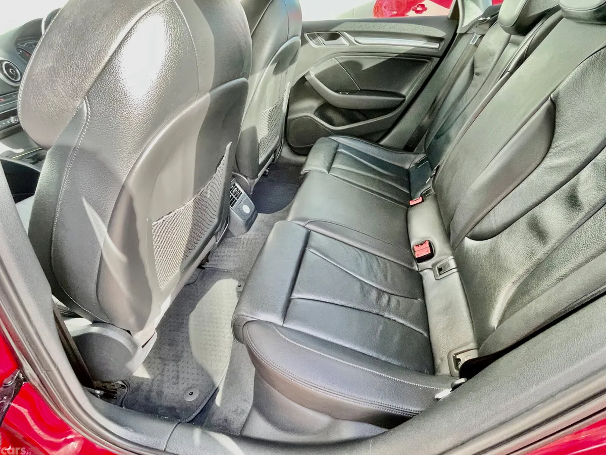 Audi A3 Saloon, Petrol, 2017, Red