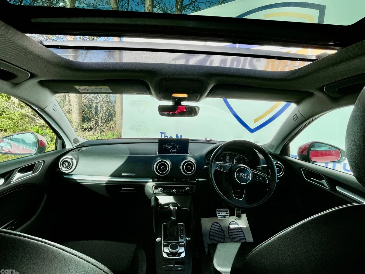 Audi A3 Saloon, Petrol, 2017, Red