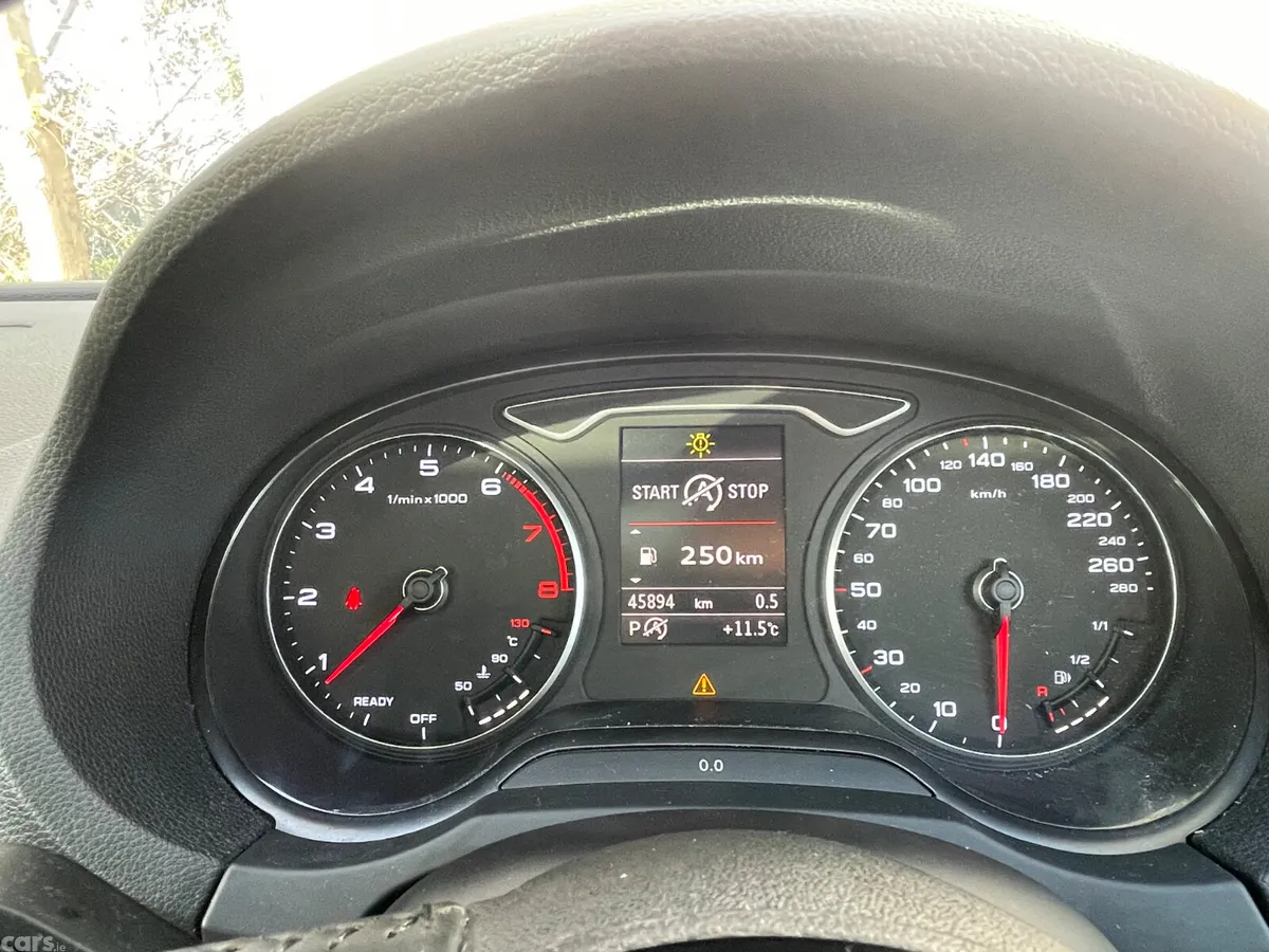 Audi A3 Saloon, Petrol, 2017, Red