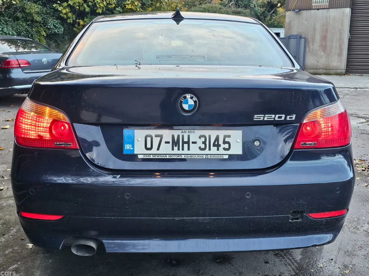 BMW 5-Series Saloon, Diesel, 2007, Blue