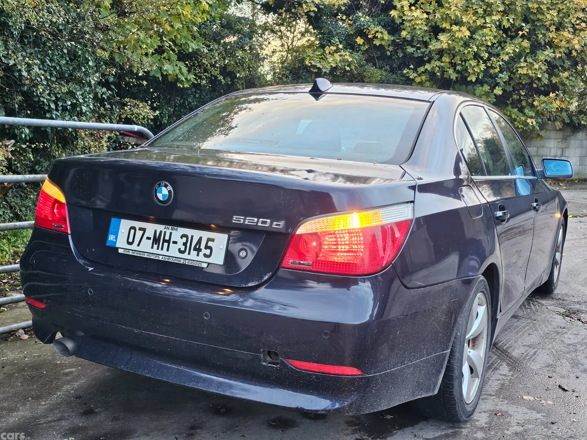 BMW 5-Series Saloon, Diesel, 2007, Blue