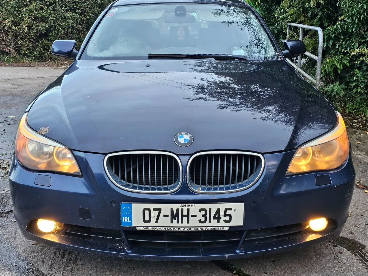 BMW 5-Series Saloon, Diesel, 2007, Blue