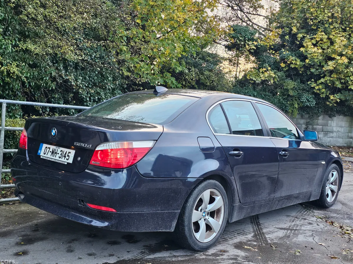 BMW 5-Series Saloon, Diesel, 2007, Blue