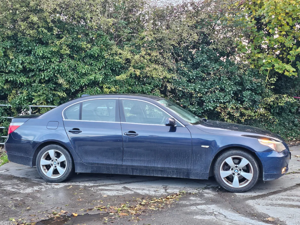 BMW 5-Series Saloon, Diesel, 2007, Blue