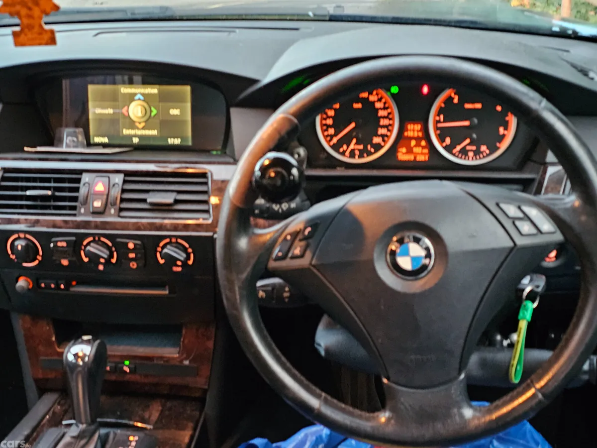 BMW 5-Series Saloon, Diesel, 2007, Blue