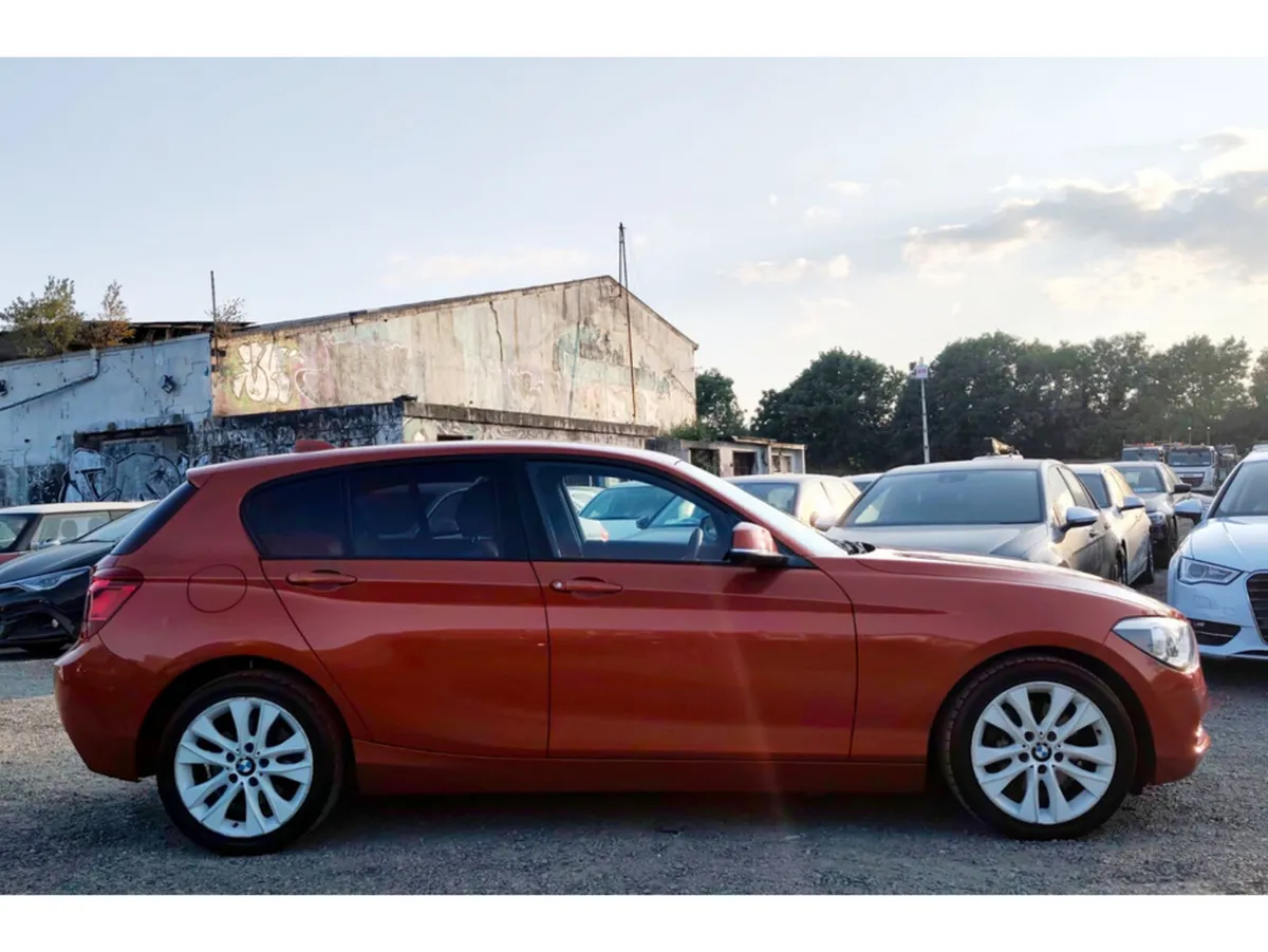 BMW 1-Series Hatchback, Petrol, 2014, Orange