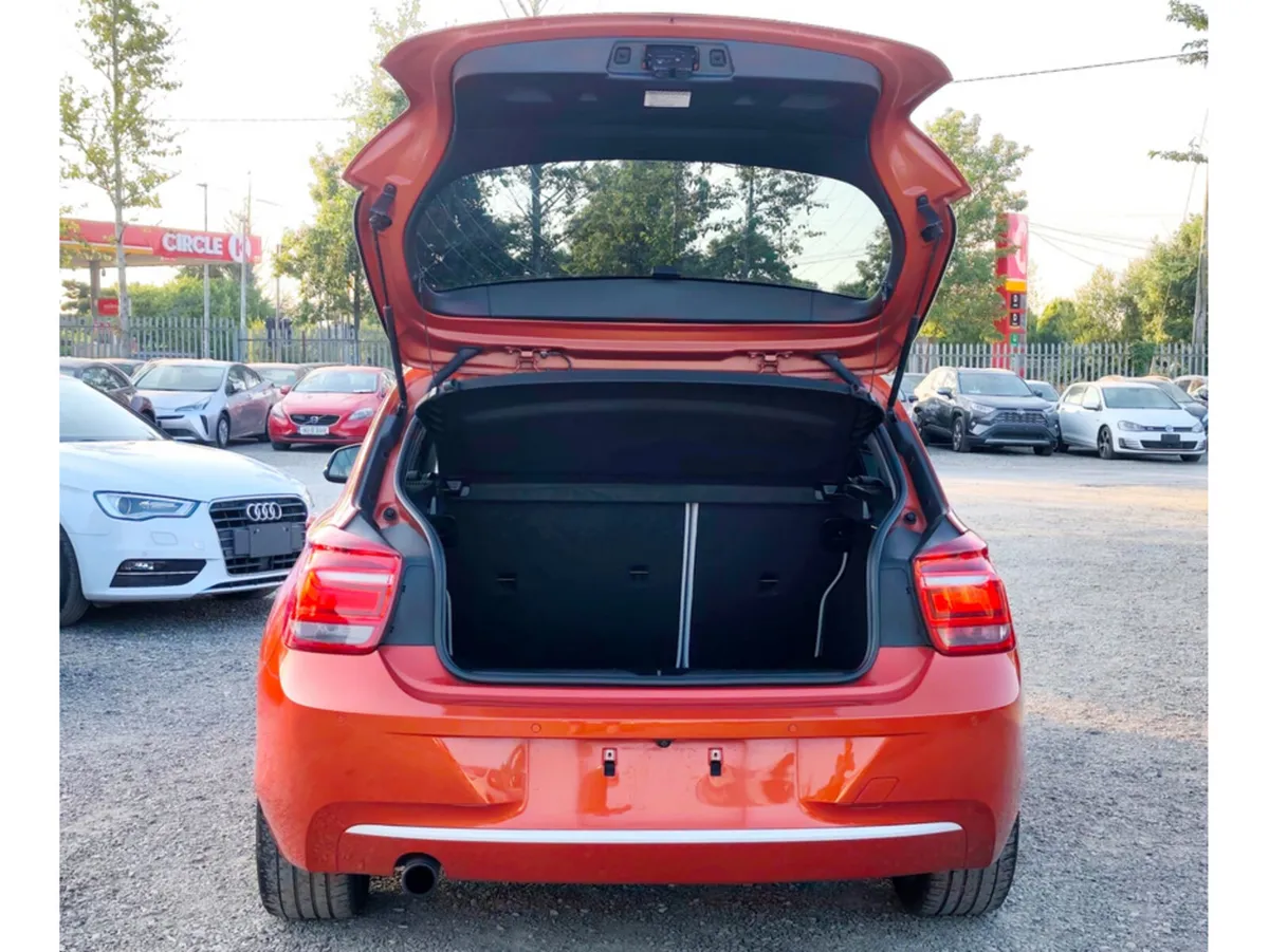 BMW 1-Series Hatchback, Petrol, 2014, Orange
