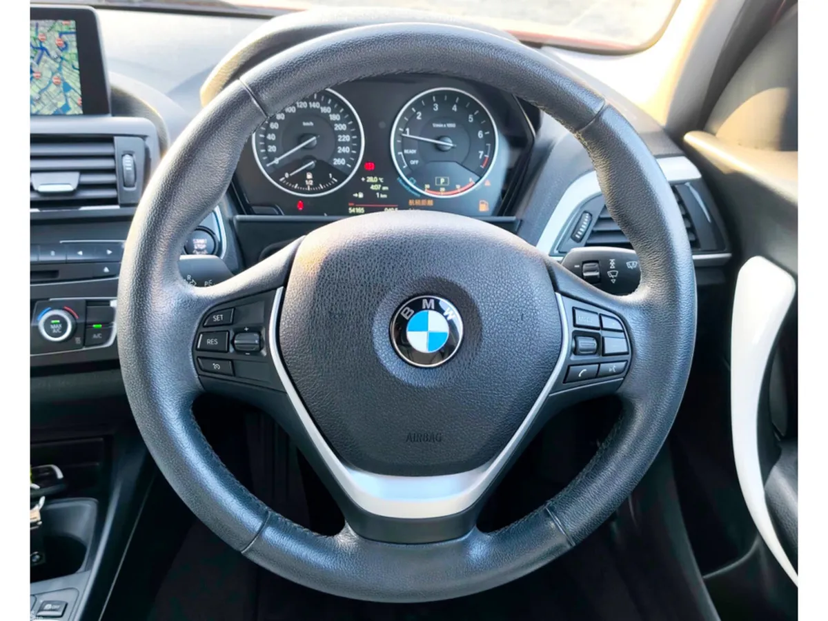 BMW 1-Series Hatchback, Petrol, 2014, Orange