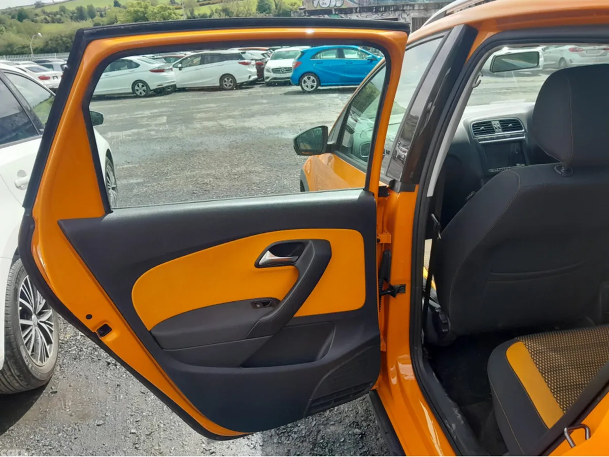 Volkswagen Polo Hatchback, Petrol, 2011, Orange