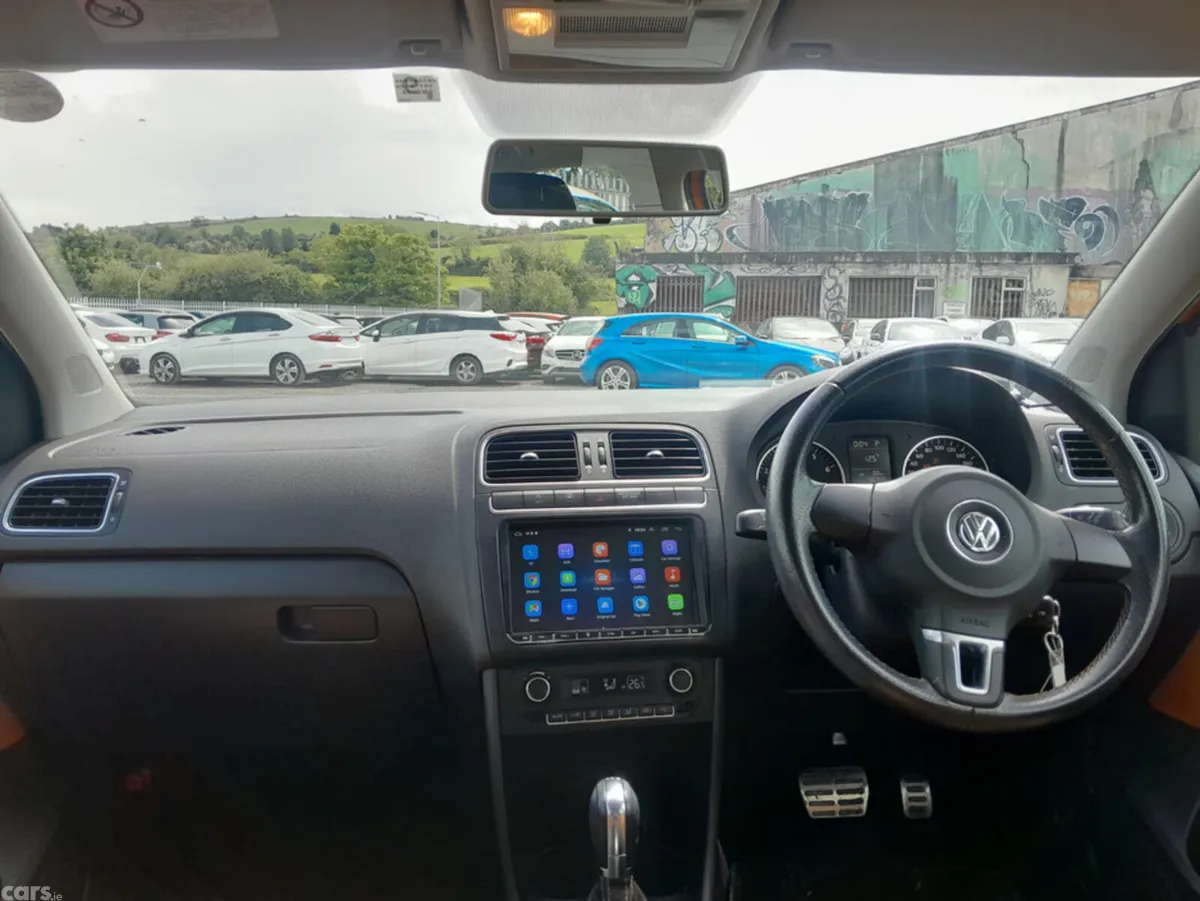 Volkswagen Polo Hatchback, Petrol, 2011, Orange