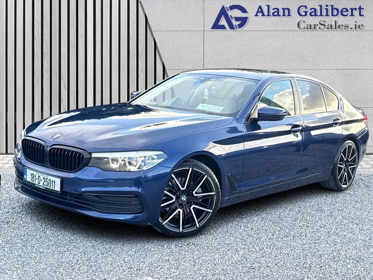 BMW 5-Series Saloon, Diesel, 2018, Blue