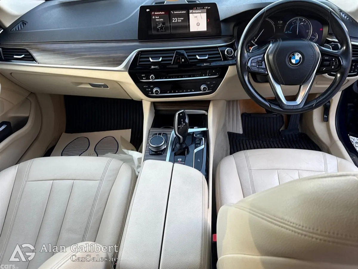 BMW 5-Series Saloon, Diesel, 2018, Blue