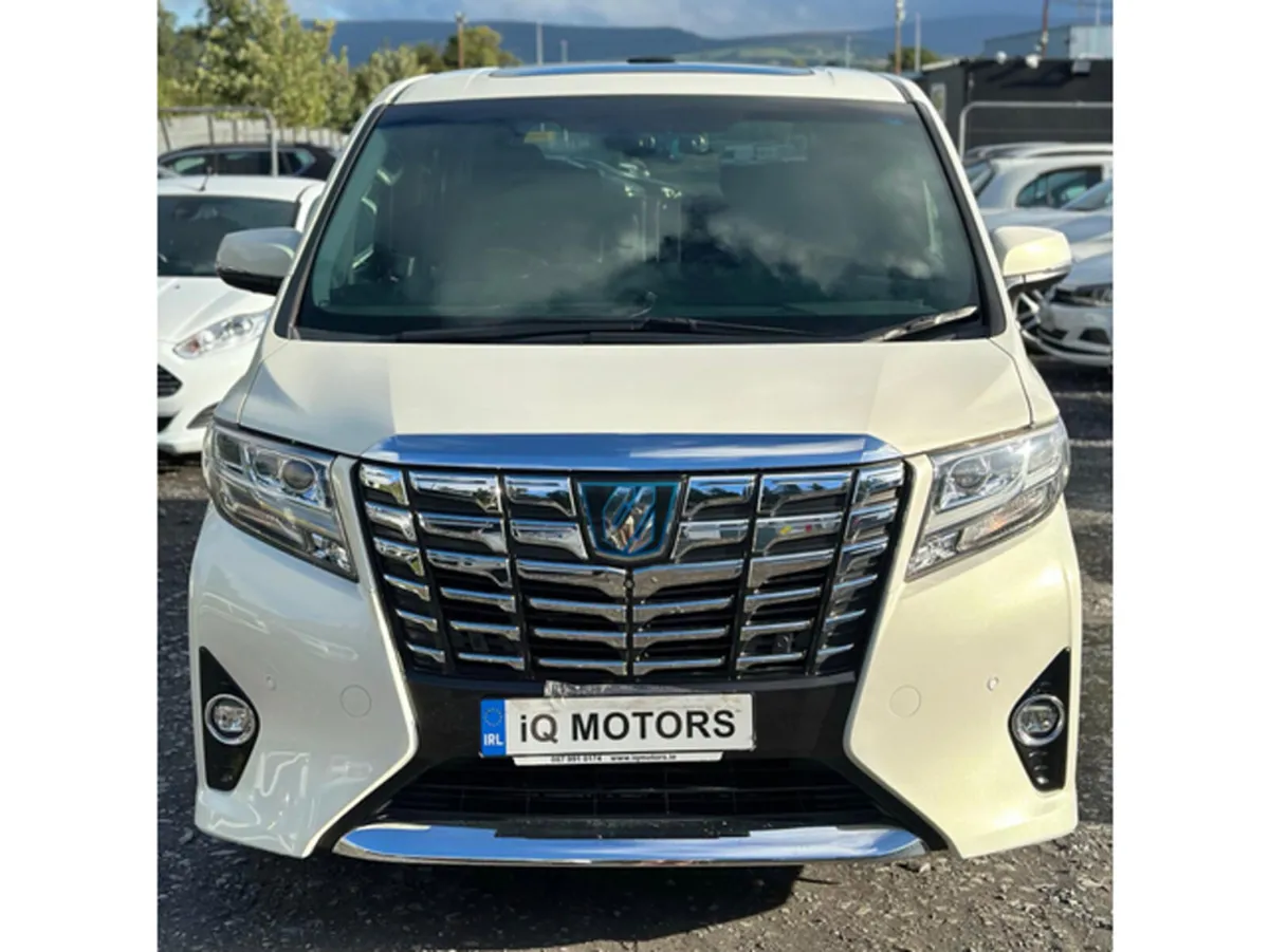 Toyota Alphard MPV, Petrol Hybrid, 2015, White