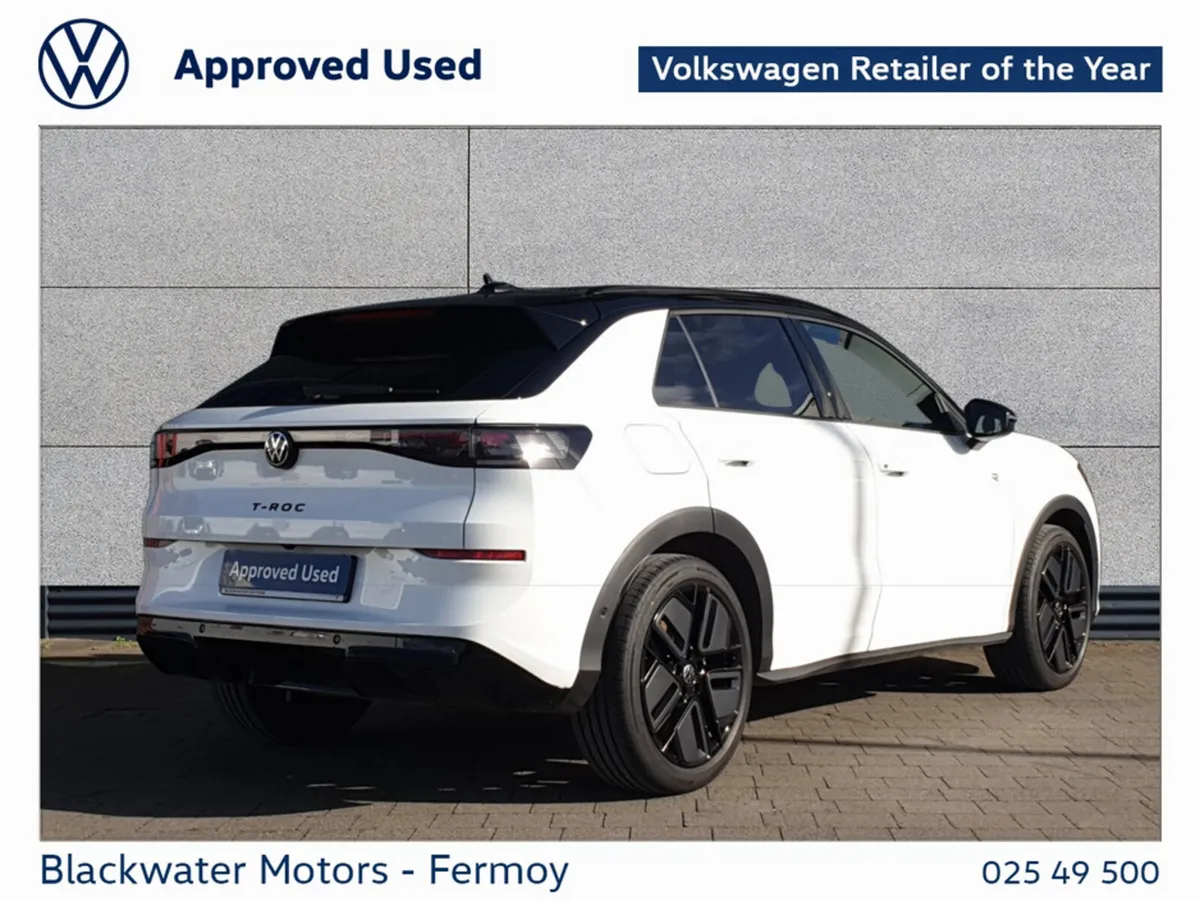 Volkswagen T-Roc Hatchback, Petrol, 2026, Black