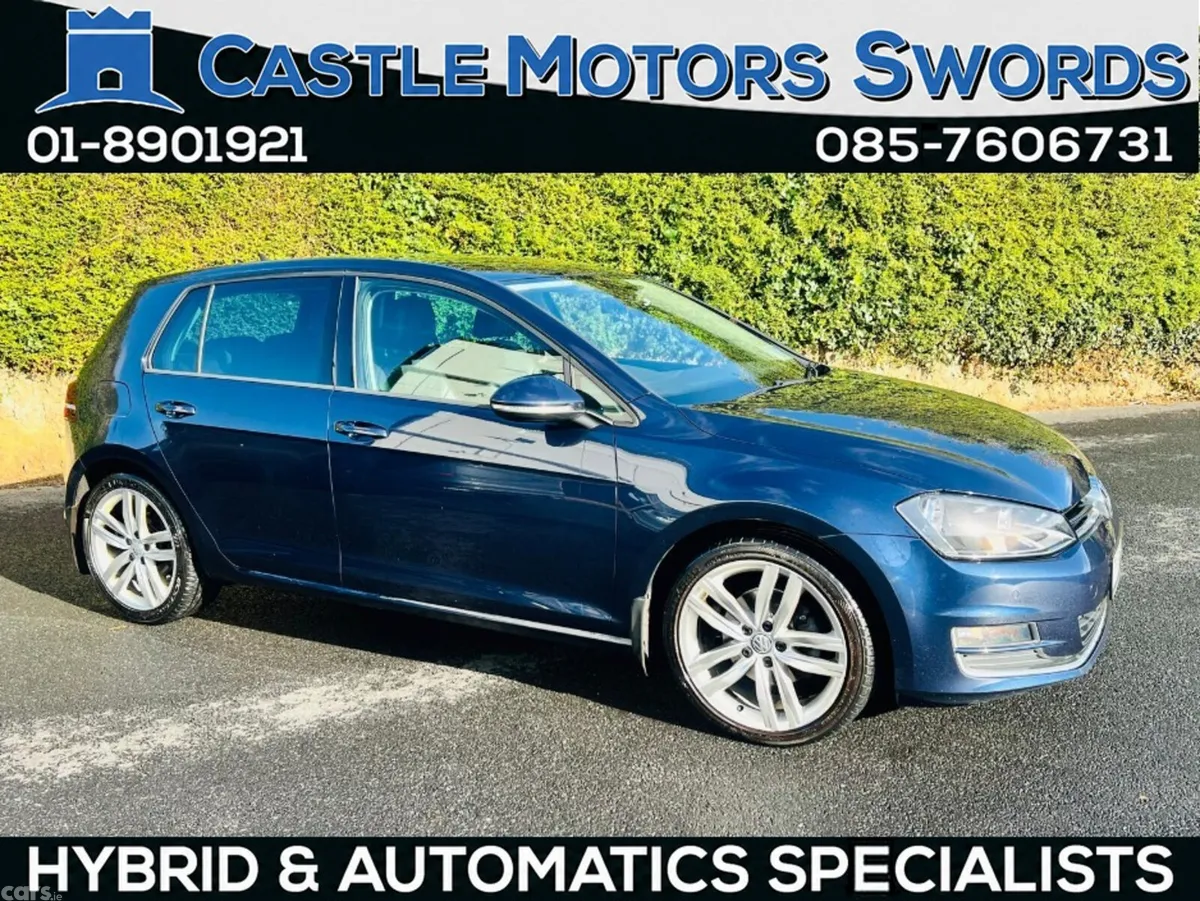 Volkswagen Golf Hatchback, Diesel, 2017, Blue