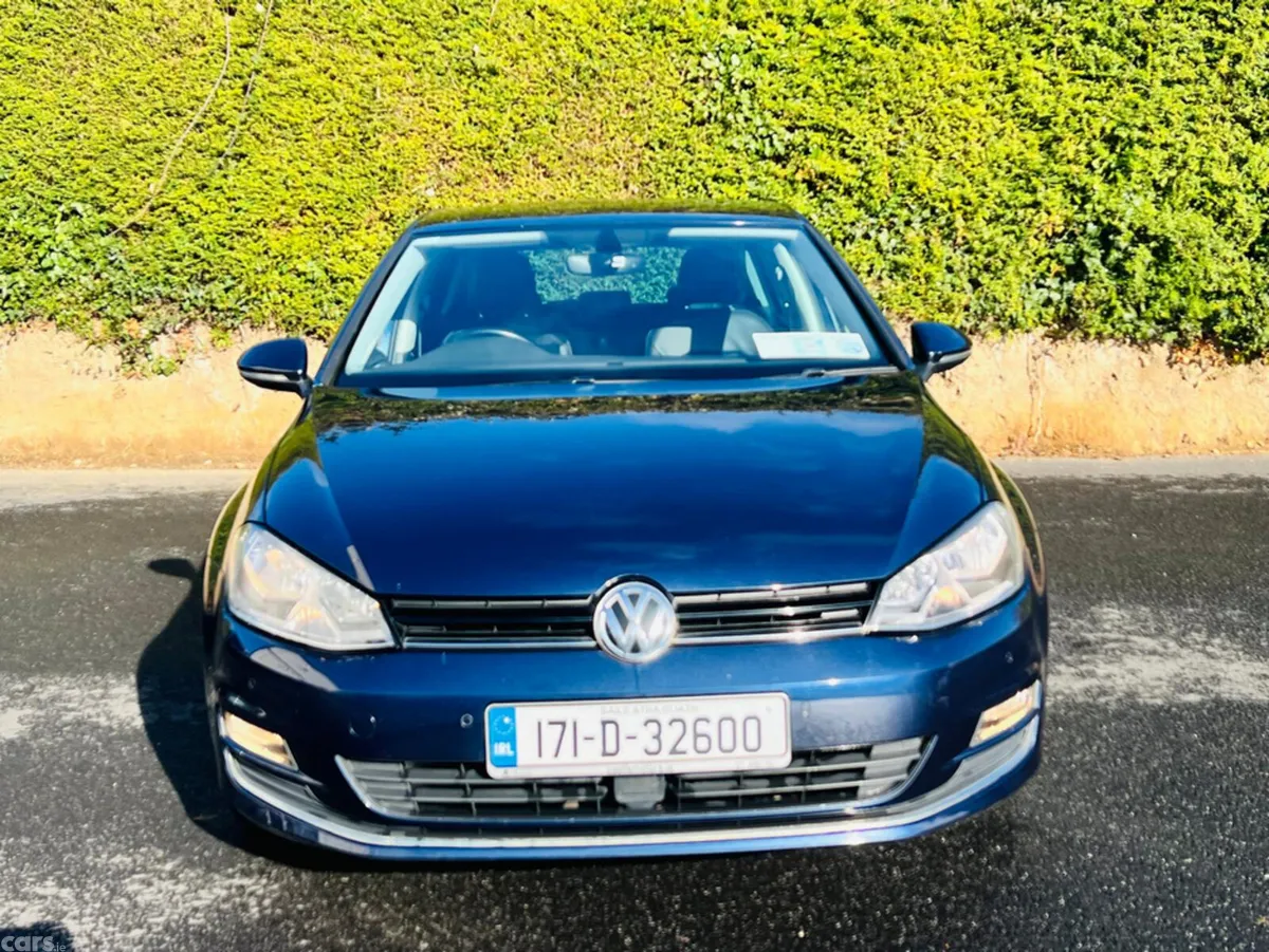 Volkswagen Golf Hatchback, Diesel, 2017, Blue