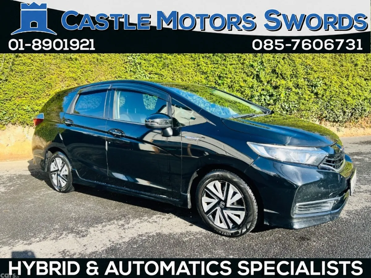Honda Shuttle Hatchback, Petrol Hybrid, 2020, Black