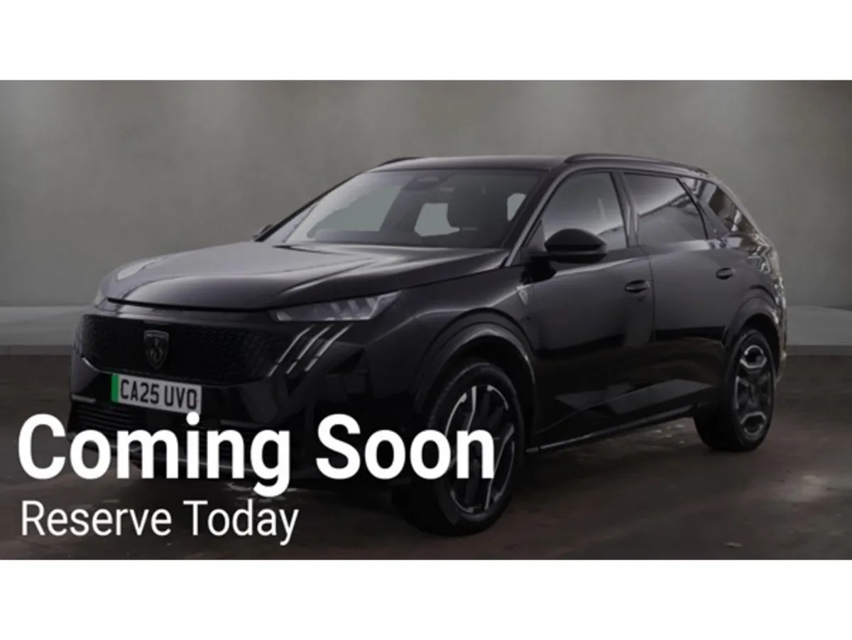 Peugeot 5008 SUV, Electric, 2025, Black