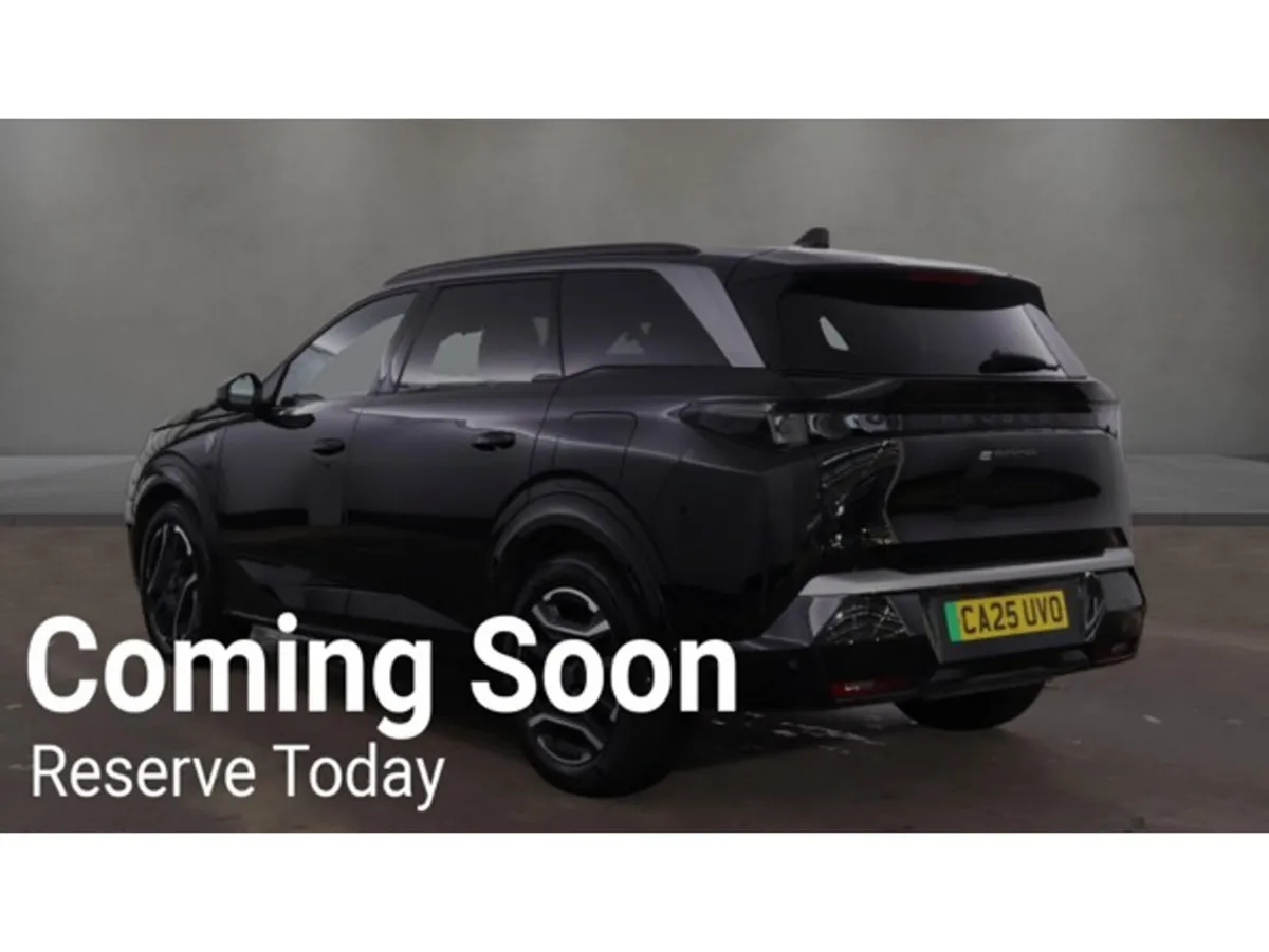 Peugeot 5008 SUV, Electric, 2025, Black
