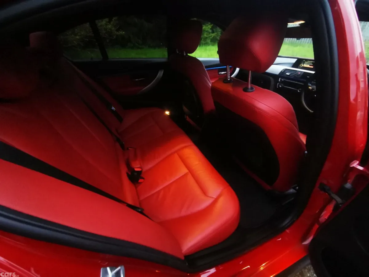 BMW 3-Series Saloon, Petrol Hybrid, 2017, Red