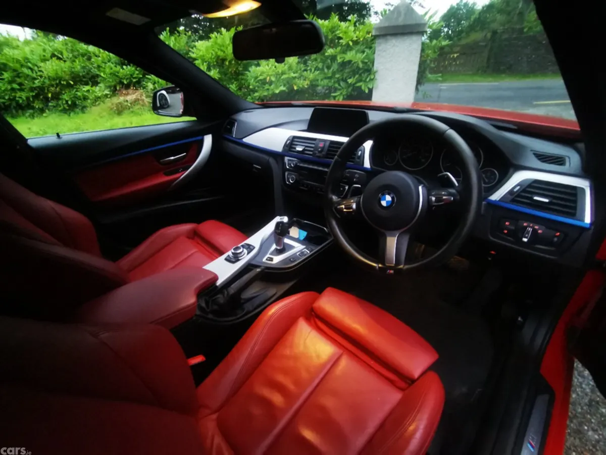 BMW 3-Series Saloon, Petrol Hybrid, 2017, Red