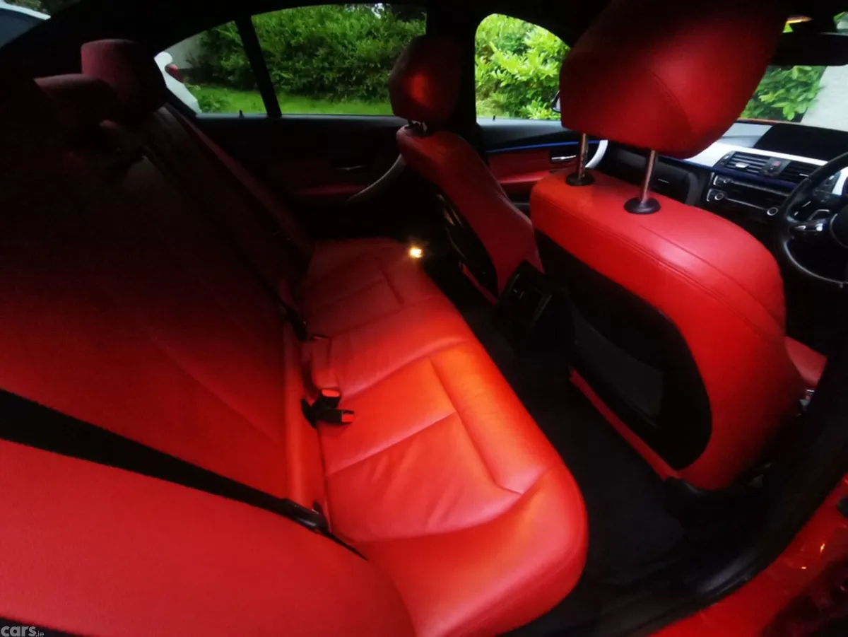 BMW 3-Series Saloon, Petrol Hybrid, 2017, Red