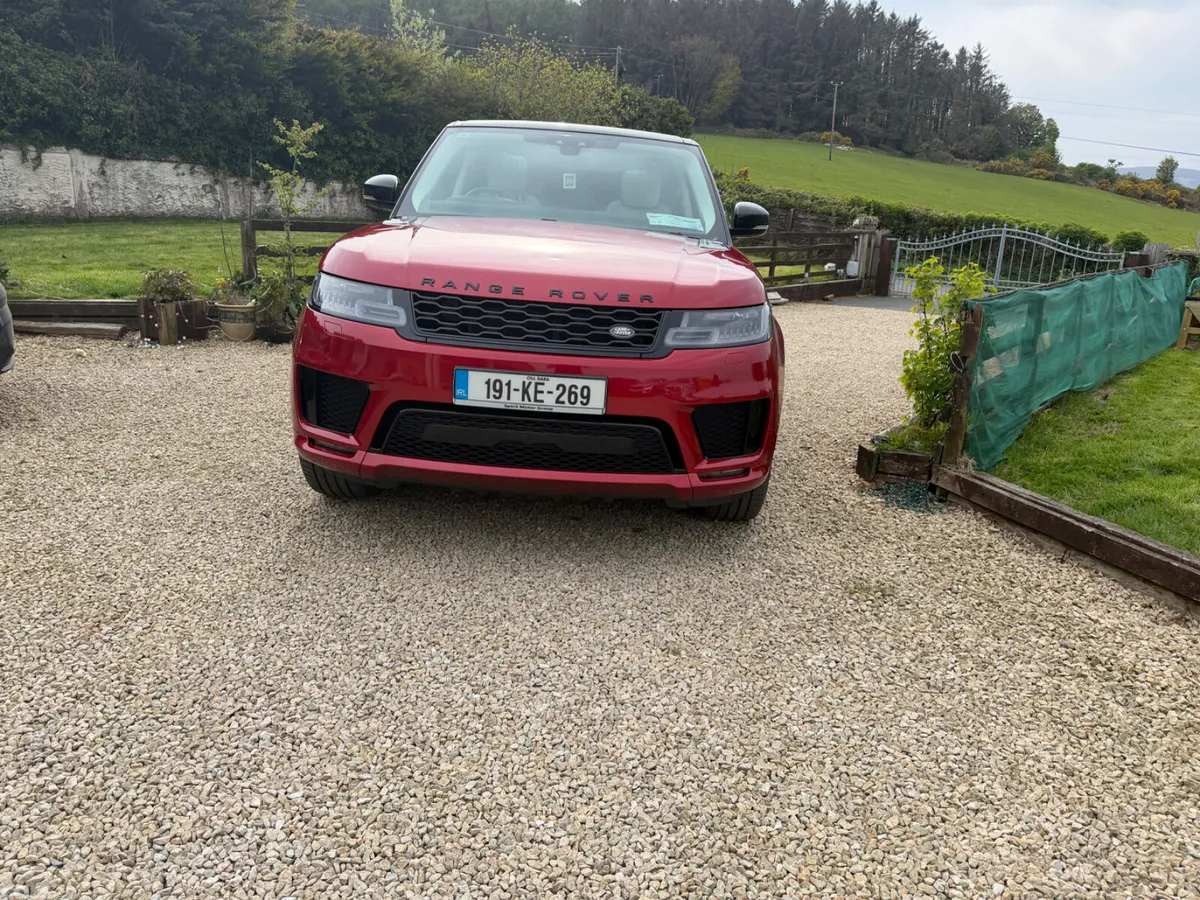 Land Rover Range Rover Sport SUV, Diesel, 2019, Red