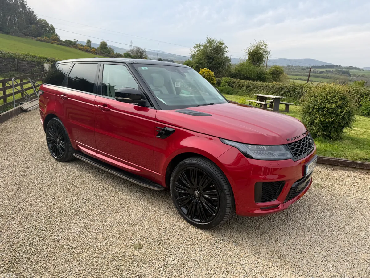 Land Rover Range Rover Sport SUV, Diesel, 2019, Red