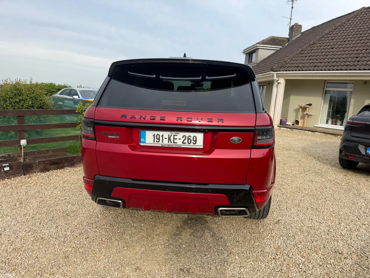 Land Rover Range Rover Sport SUV, Diesel, 2019, Red