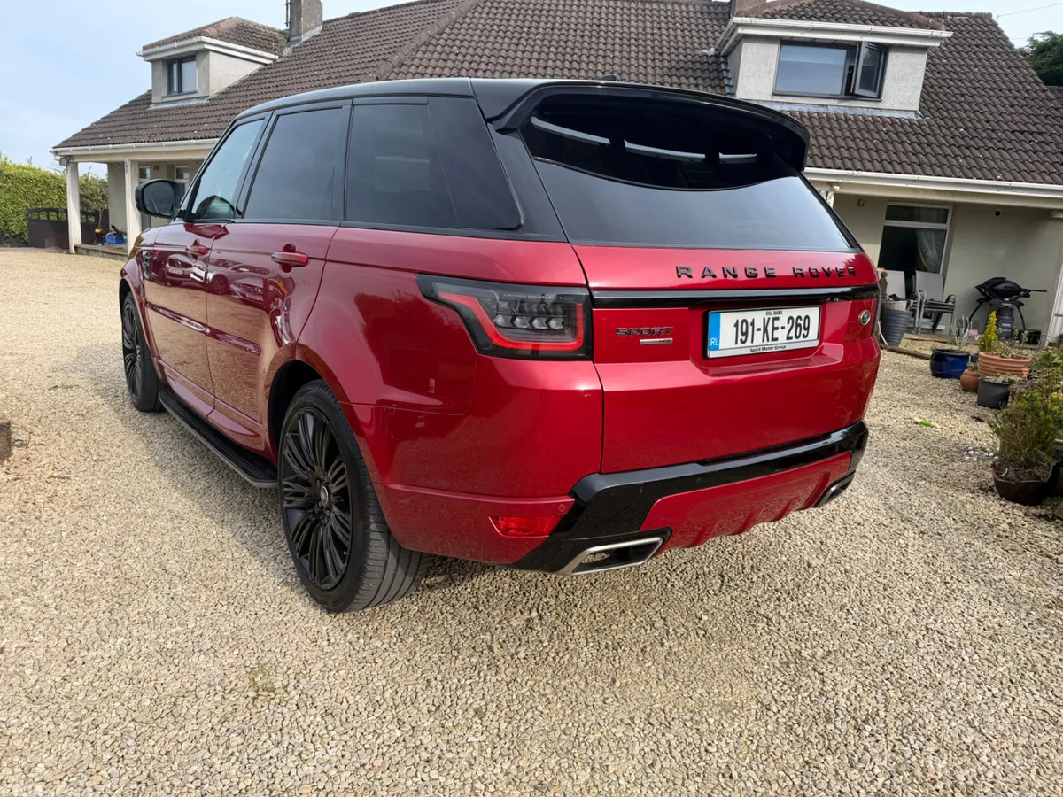 Land Rover Range Rover Sport SUV, Diesel, 2019, Red