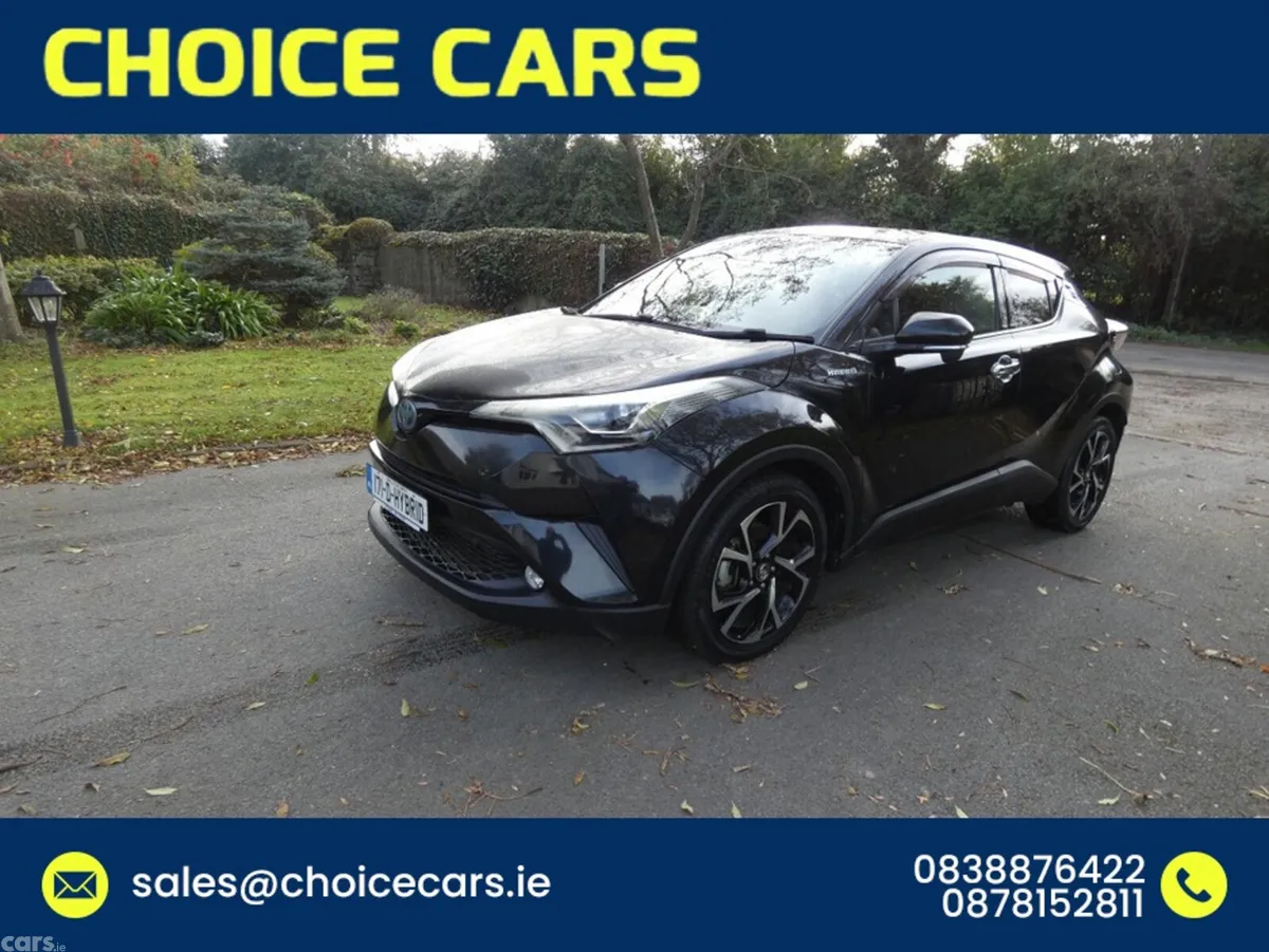 Toyota C-HR Hatchback, Petrol Hybrid, 2017, Black